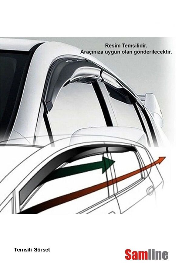 Cam Rüzgarlığı 2'lİ Set VW Caddy (2011-2015)