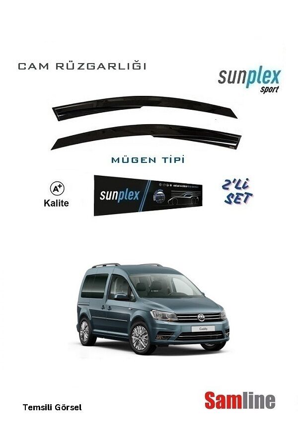 Cam Rüzgarlığı 2'li Set VW Caddy (2015-2020)