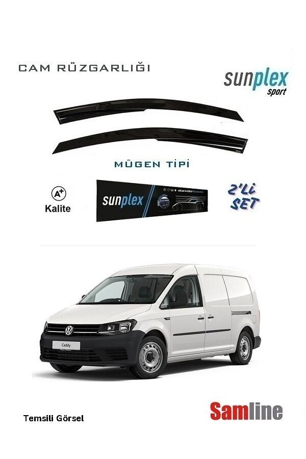 Cam Rüzgarlığı 2'li Set VW Caddy (2015-2020)