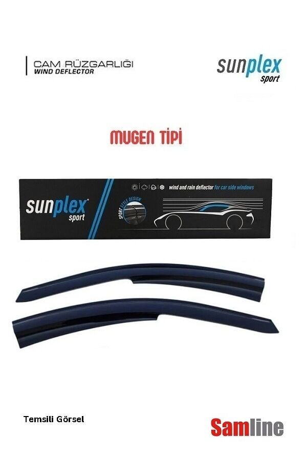 Cam Rüzgarlığı 2'lİ Set Dacıa Dokker (2012-2021) SUNPLEX