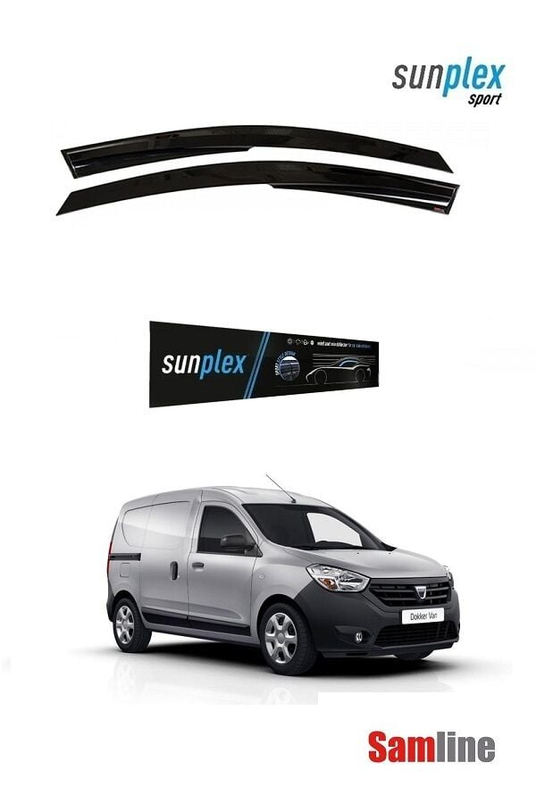 Cam Rüzgarlığı 2'lİ Set Dacıa Dokker (2012-2021) SUNPLEX