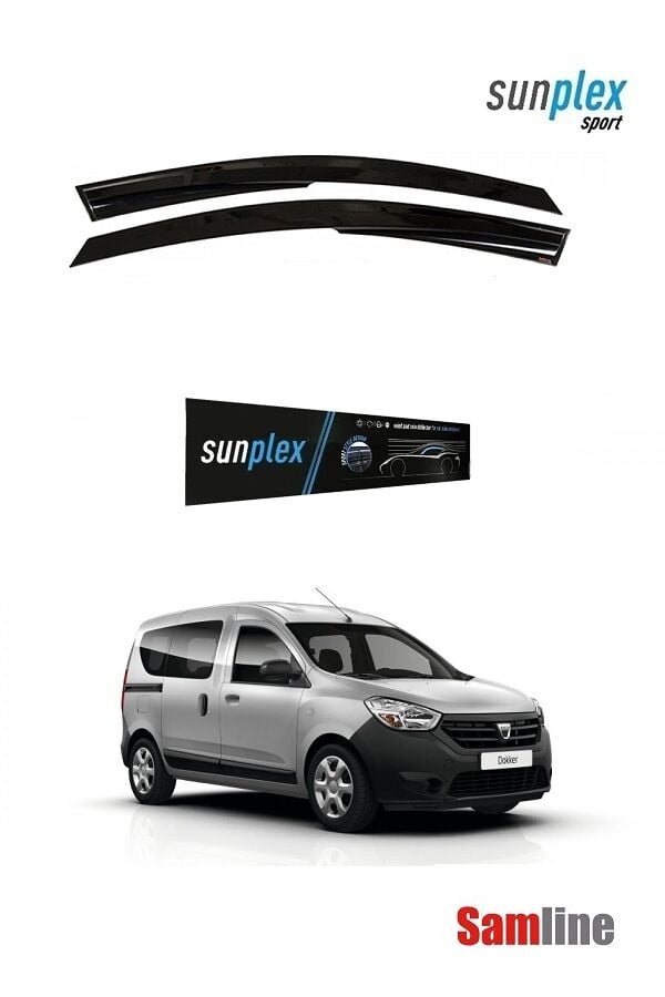 Cam Rüzgarlığı 2'lİ Set Dacıa Dokker (2012-2021) SUNPLEX