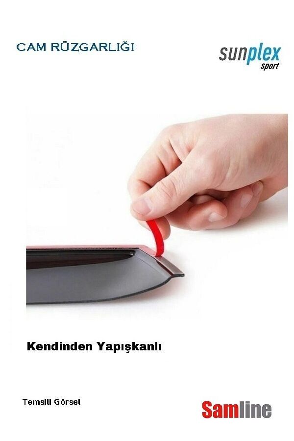 Cam Rüzgarlığı 4'lü Set VW Golf 6 (2009-2012) SUNPLEX