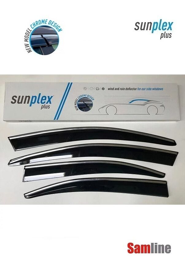 Cam Rüzgarlığı Kromlu 4'lü Set VW Golf 5 (2005-2009) SUNPLEX