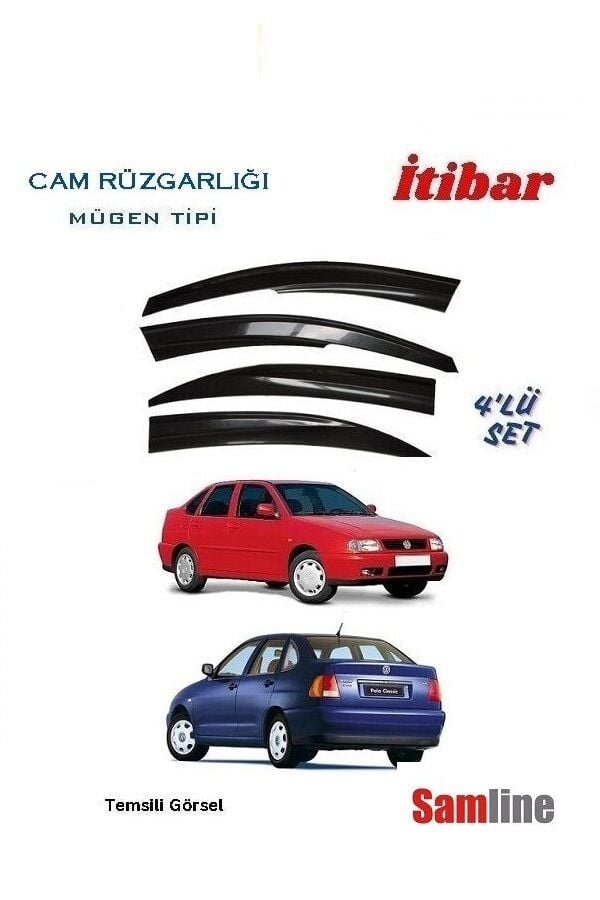 Cam Rüzgarlığı 4'lü Set Volkswagen Polo Classic (1996-2001)