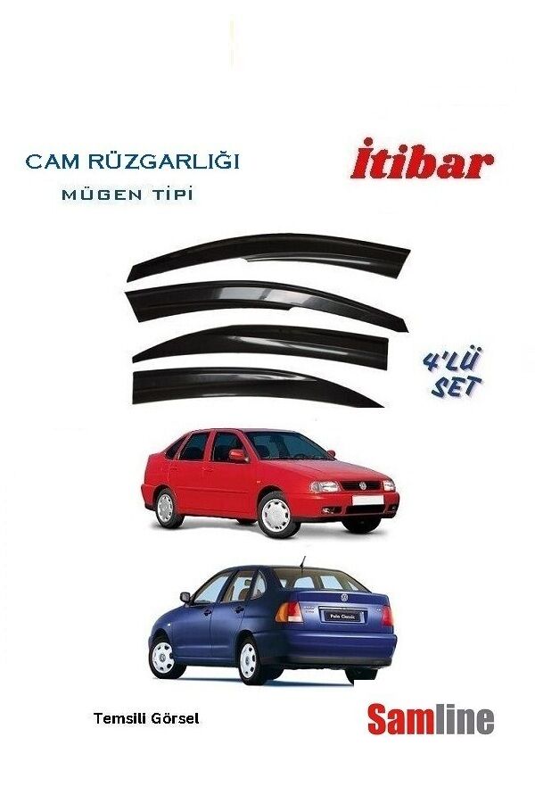 Cam Rüzgarlığı 4'lü Set Volkswagen Polo Classic (1996-2001)