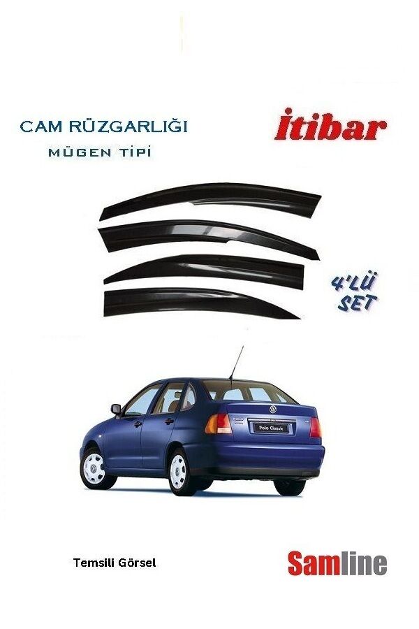 Cam Rüzgarlığı 4'lü Set Volkswagen Polo Classic (1996-2001)