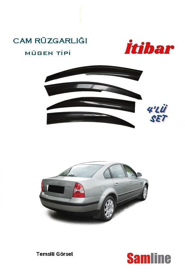 Cam Rüzgarlığı 4'lü Set Volkswagen Passat B5 Sedan (1996-2005)