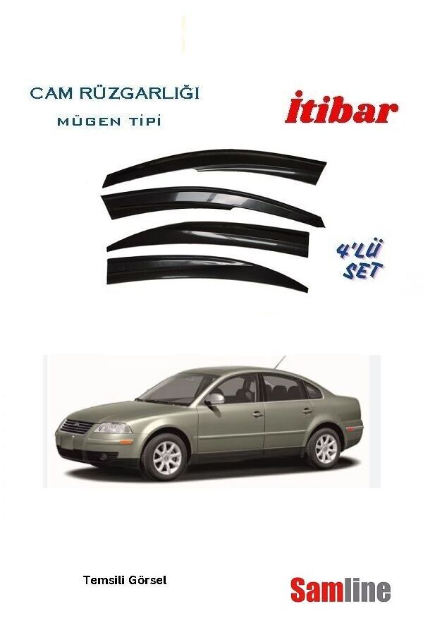 Cam Rüzgarlığı 4'lü Set Volkswagen Passat B5 Sedan (1996-2005)