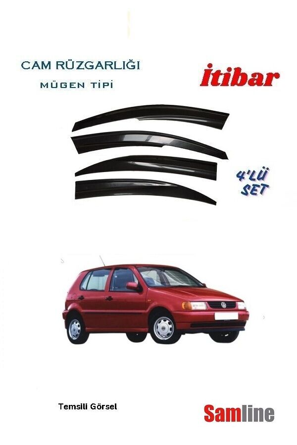 Cam Rüzgarlığı 4'lü Set Volkswagen Polo (1995-2000)