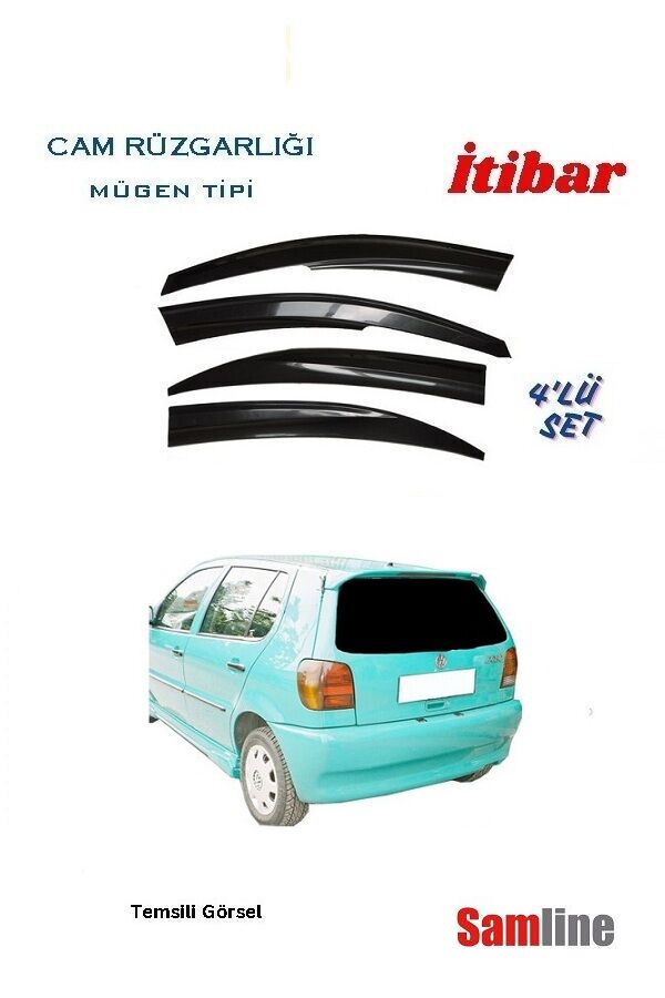 Cam Rüzgarlığı 4'lü Set Volkswagen Polo (1995-2000)