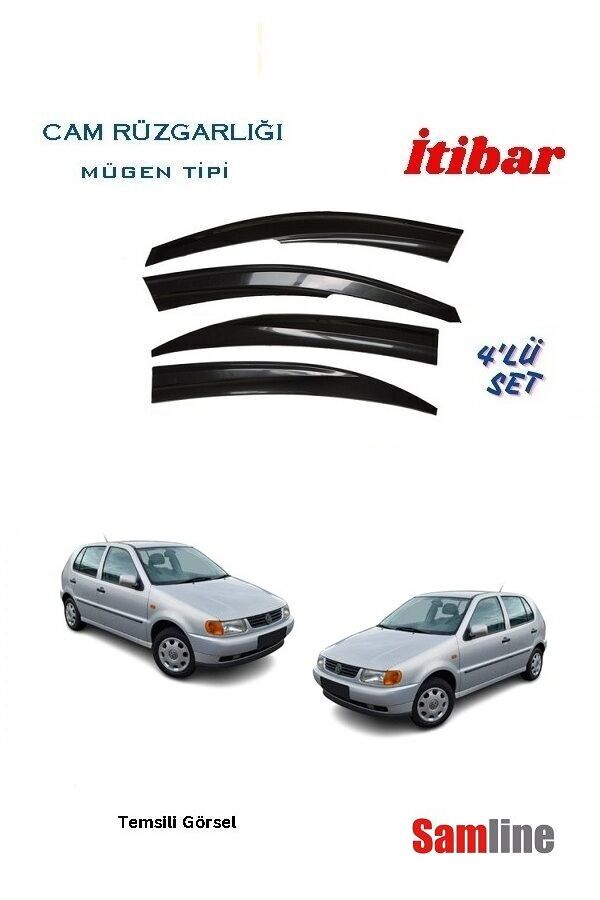 Cam Rüzgarlığı 4'lü Set Volkswagen Polo (1995-2000)