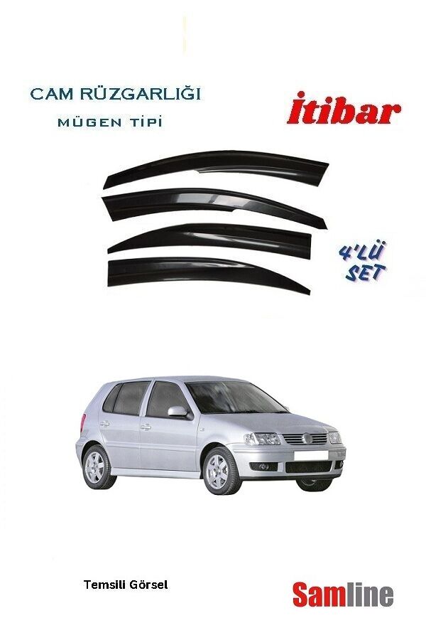 Cam Rüzgarlığı 4'lü Set Volkswagen Polo (1999-2002) Ara Kasa
