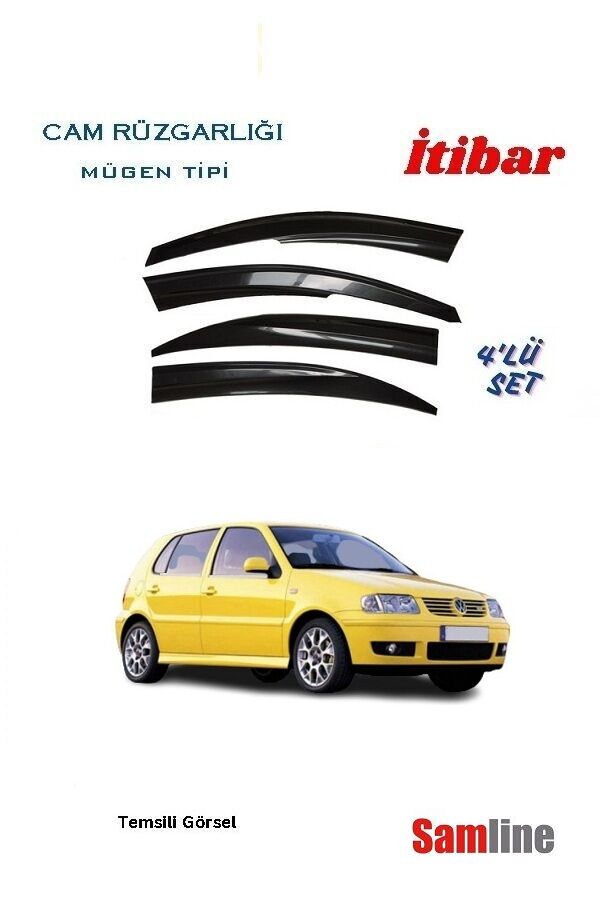 Cam Rüzgarlığı 4'lü Set Volkswagen Polo (1999-2002) Ara Kasa