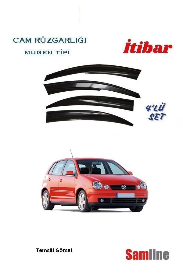 Cam Rüzgarlığı 4'lü Set Volkswagen Polo (2002-2005)