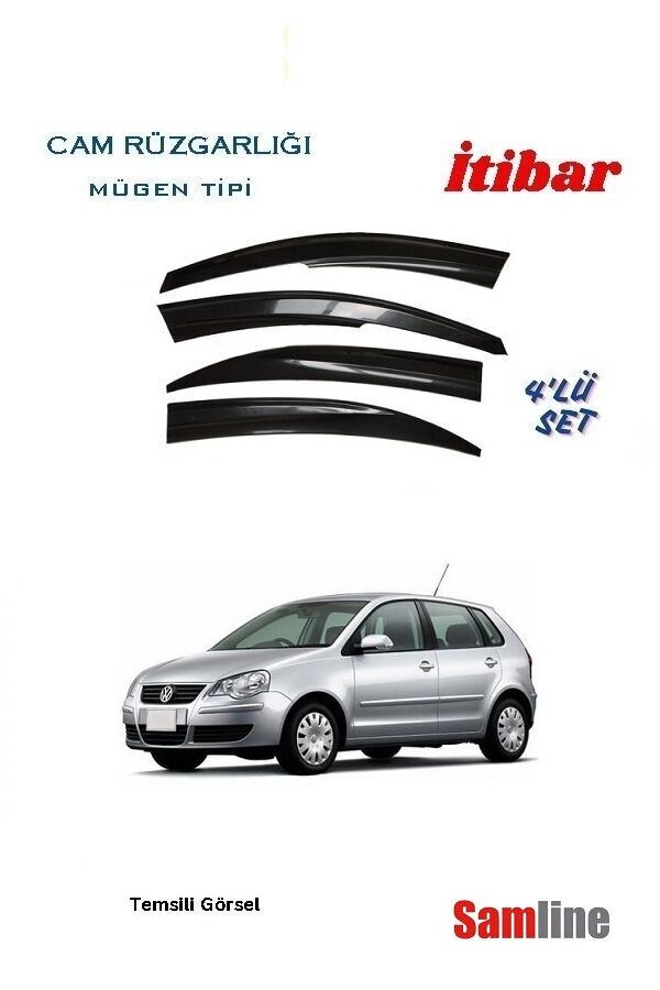 Cam Rüzgarlığı 4'lü Set Volkswagen Polo (2005-2009)