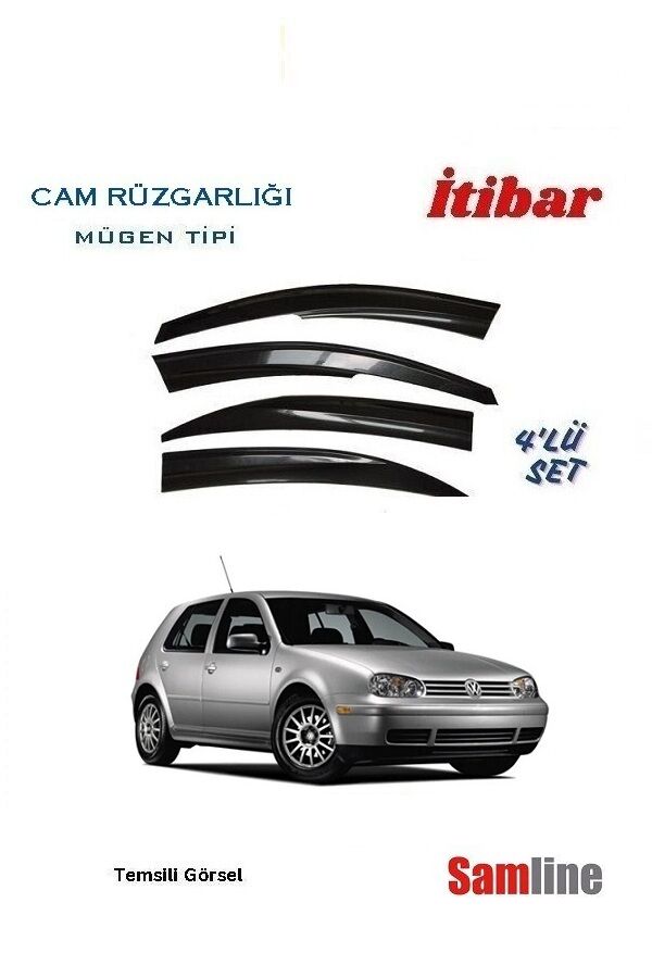 Cam Rüzgarlığı 4'lü Set Volkswagen Golf 4 (1998-2004)