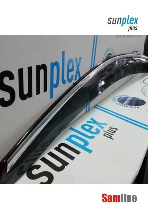 Cam Rüzgarlığı Kromlu 4'lü Set Skoda Octavıa (2017-2019) Sunplex Plus