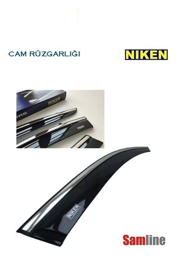 Cam Rüzgarlığı Kromlu 4'lü Set Skoda Octavıa (2017-2019)