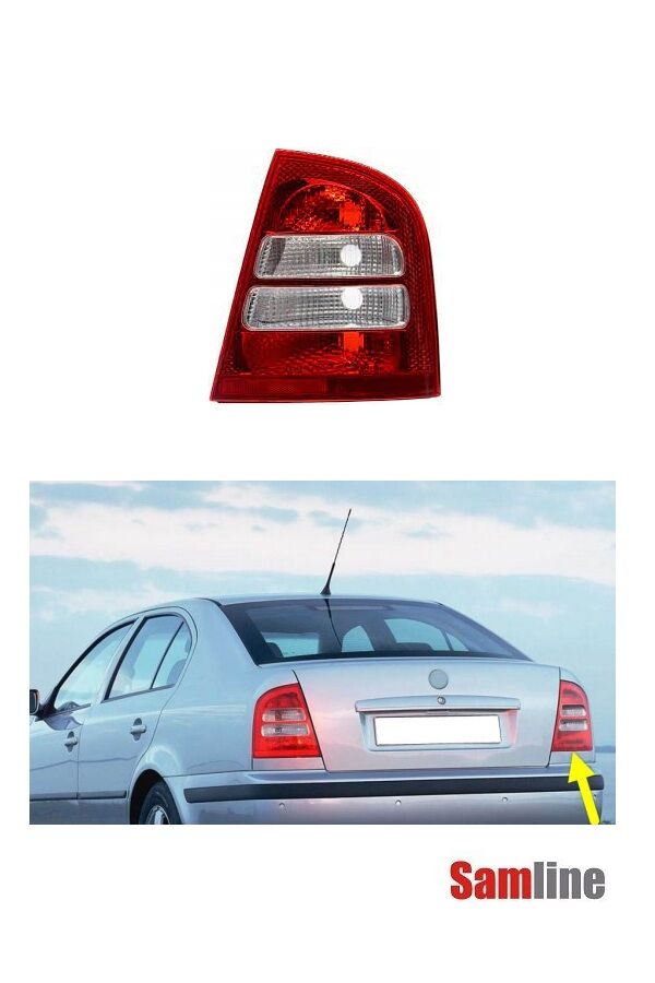 Stop Lambası Sağ Skoda Octavıa Sedan (2001-2004) A4 Kasa