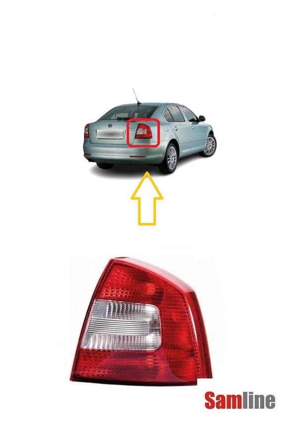 Stop Lambası Sağ Skoda Octavıa Sedan (2009-2012) A6 Kasa Facelift