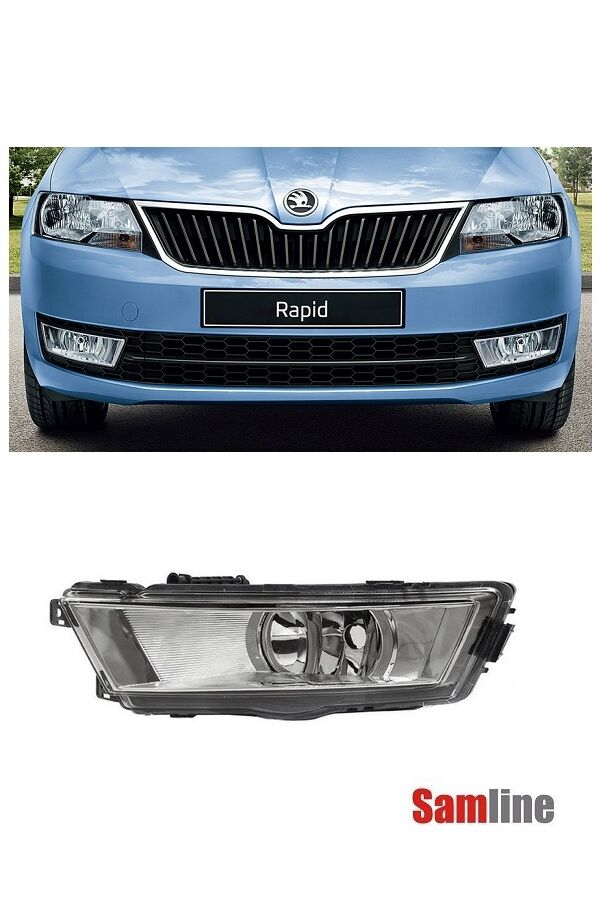 Sis Farı Sol (Beyaz) Skoda Rapid (2012-2016) 5JA941701