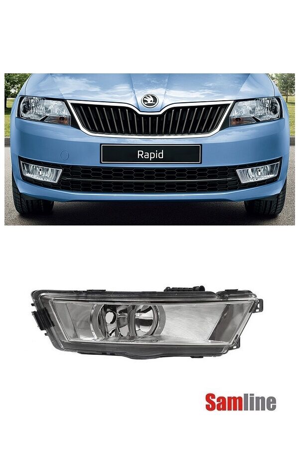 Sis Farı Sağ (Beyaz) Skoda Rapid (2012-2016) 5JA941702