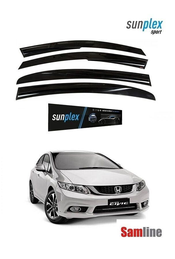 Cam Rüzgarlığı 4'lü Set Honda Civic Sedan (2012-2016) Fb7