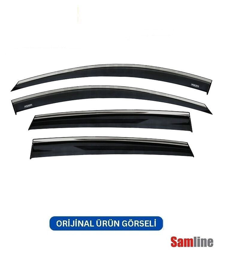 Cam Rüzgarlığı Kromlu 4'lü Set Chevrolet Capitva 2007