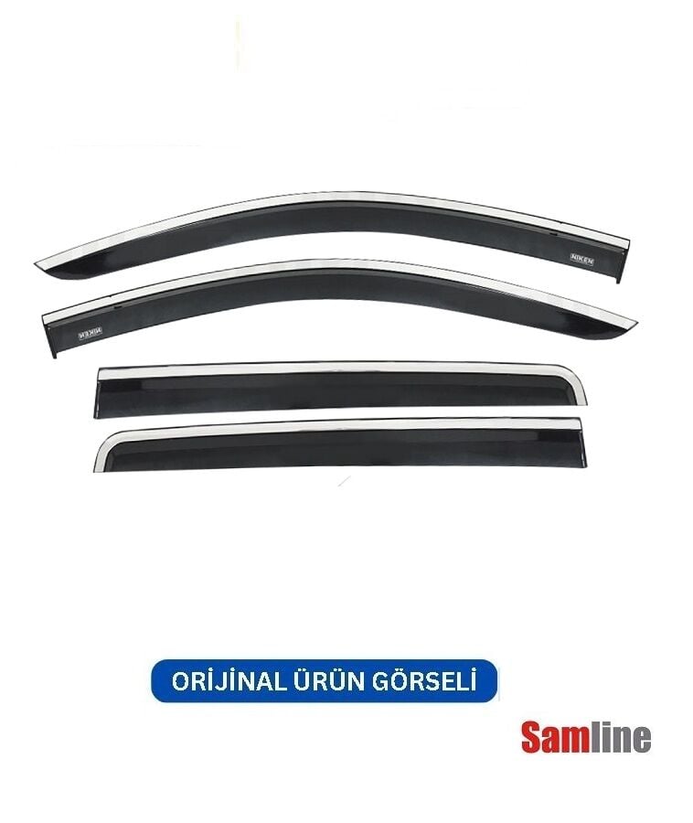 Cam Rüzgarlığı Kromlu 4'lü Set Dacıa Lodgy 2013