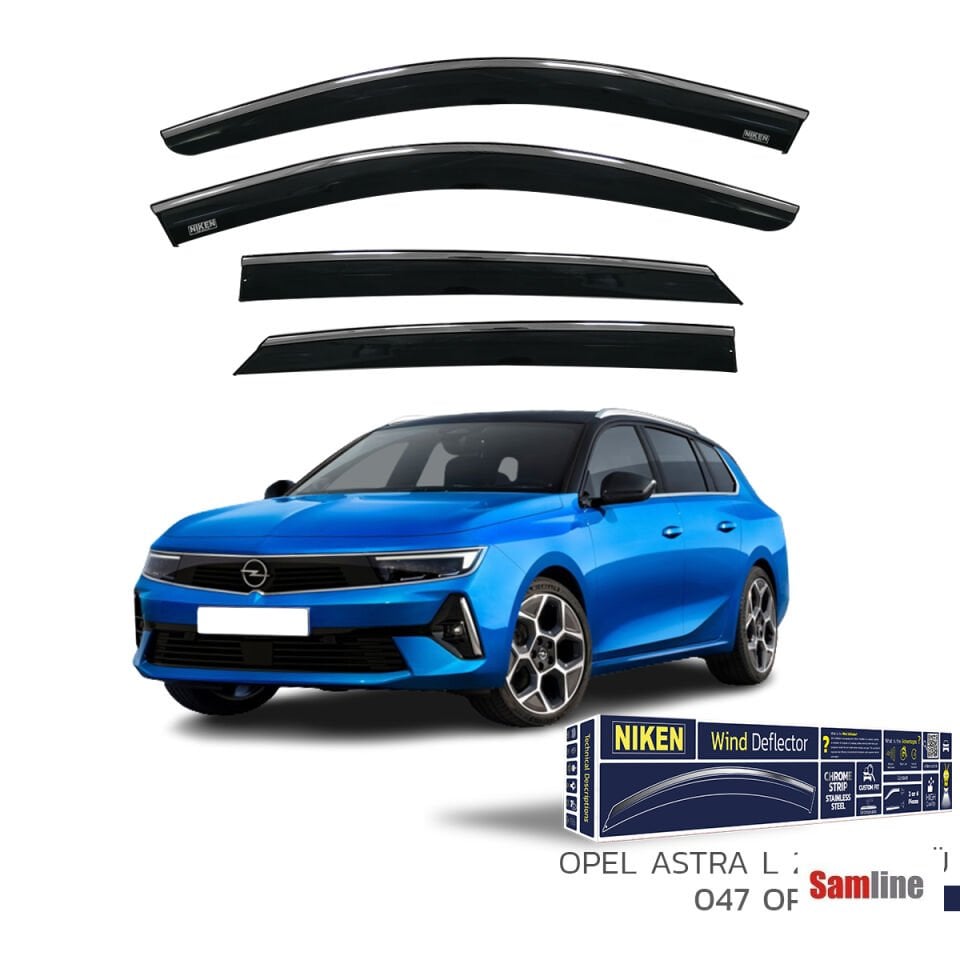 Cam Rüzgarlığı Kromlu 4'lü Set Opel Astra L (2022+)