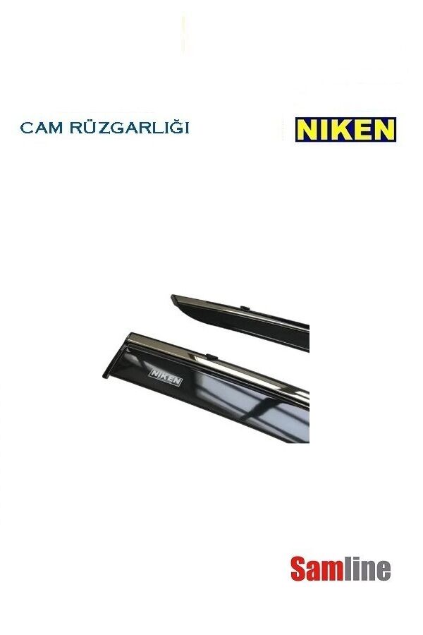 Cam Rüzgarlığı Kromlu 2'li Set Renault Kangoo (2013+)