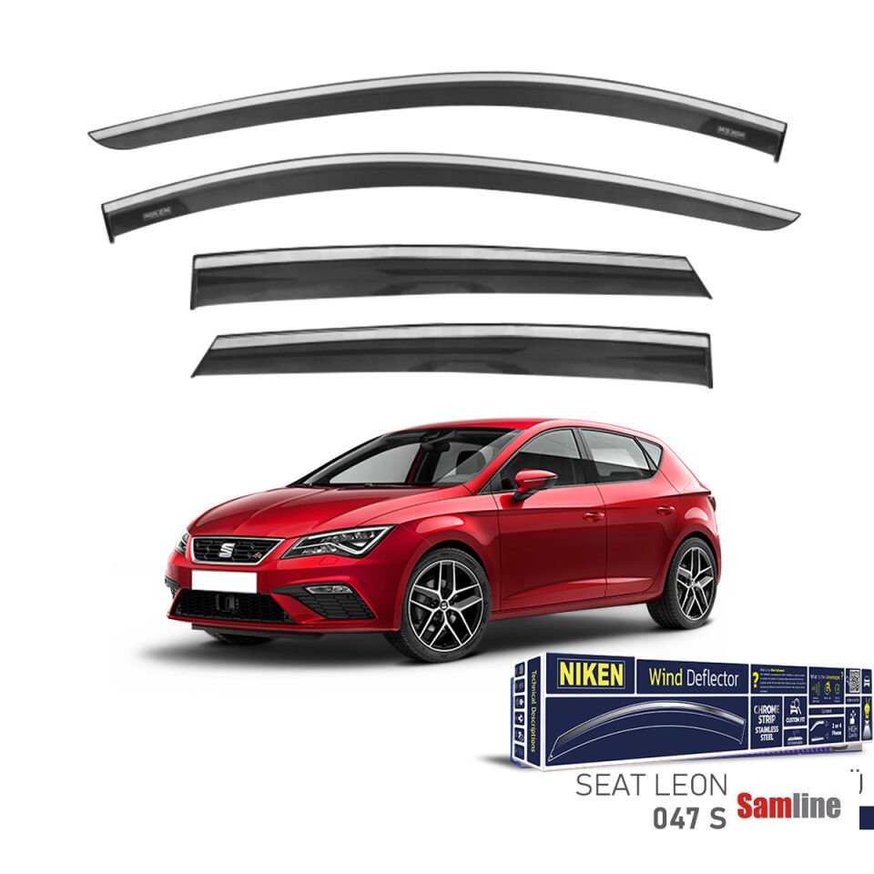 Cam Rüzgarlığı Kromlu 4'lü Set Seat Leon (2013-2020)