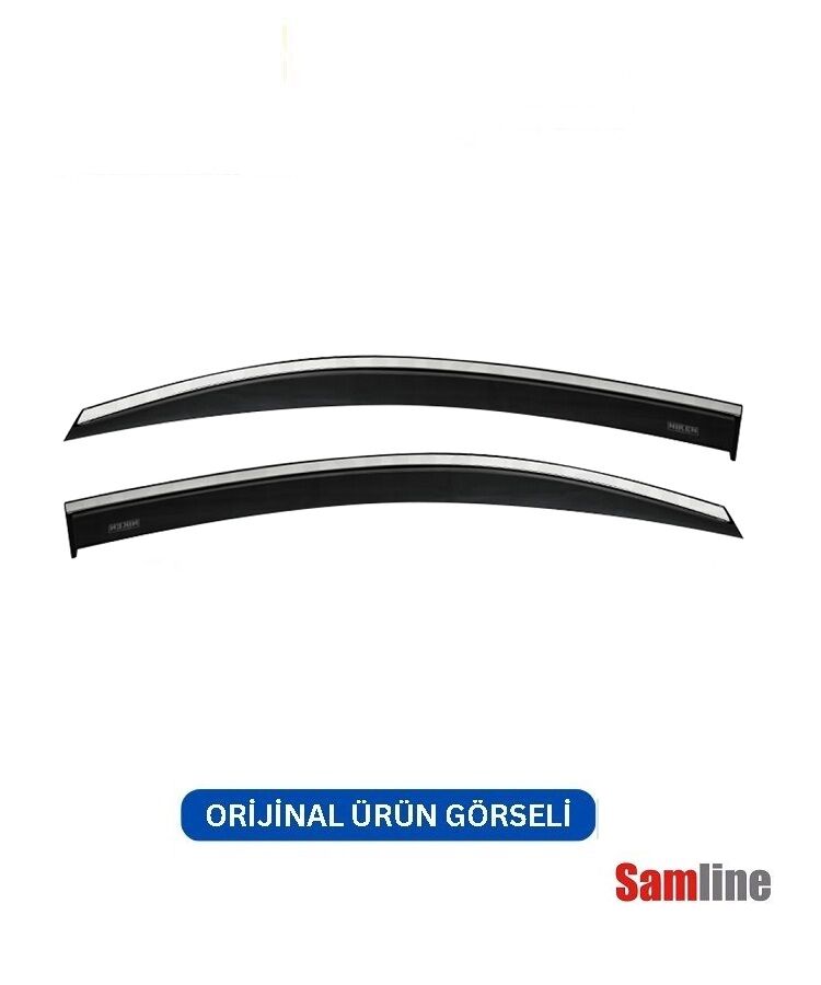 Cam Rüzgarlığı Kromlu 2'li Set Volkswagen Caddy (2005-2010)