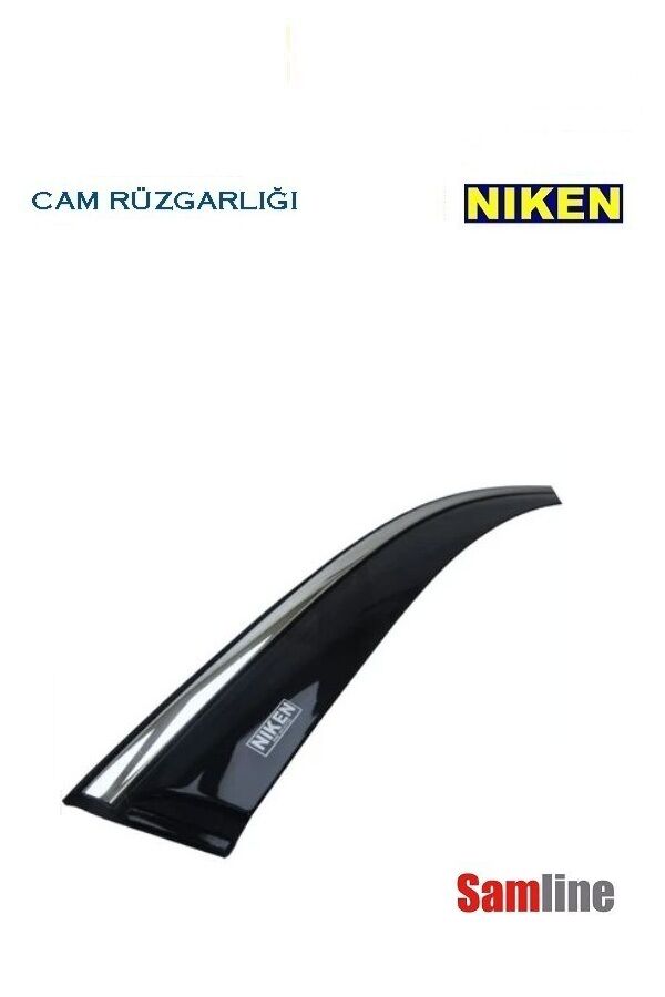 Cam Rüzgarlığı Kromlu 2'li Set Peugeot Rifter (2019-2024) NİKEN