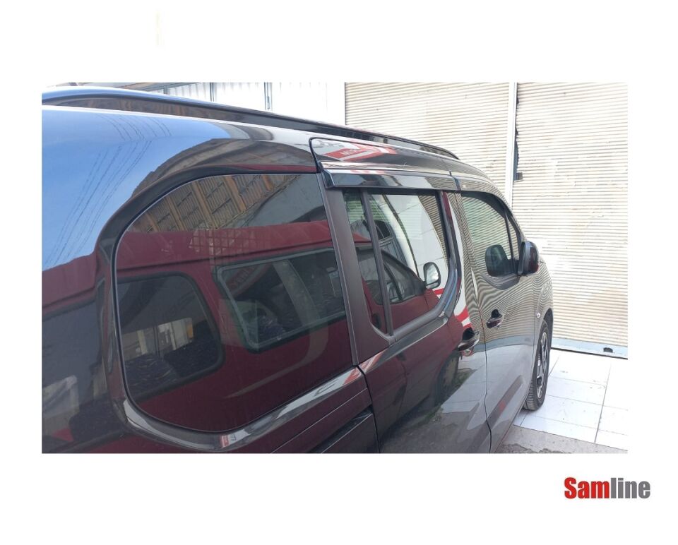 Cam Rüzgarlığı Kromlu 4'lü Set Citroen Yeni Berlingo Combi (2024-2026)