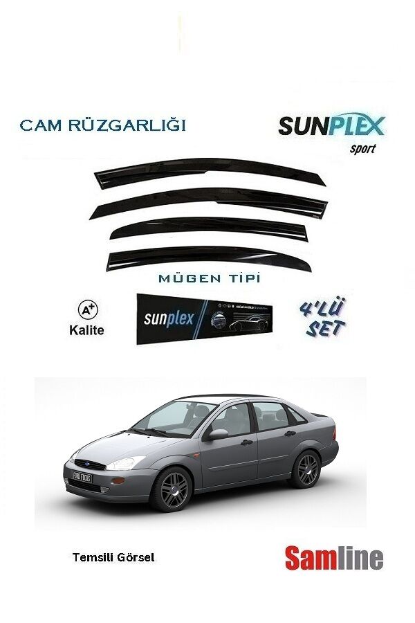 Cam Rüzgarlığı 4'lü Set Ford Focus I Sedan (1999-2005)
