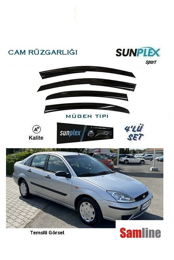 Cam Rüzgarlığı 4'lü Set Ford Focus I Sedan (1999-2005)