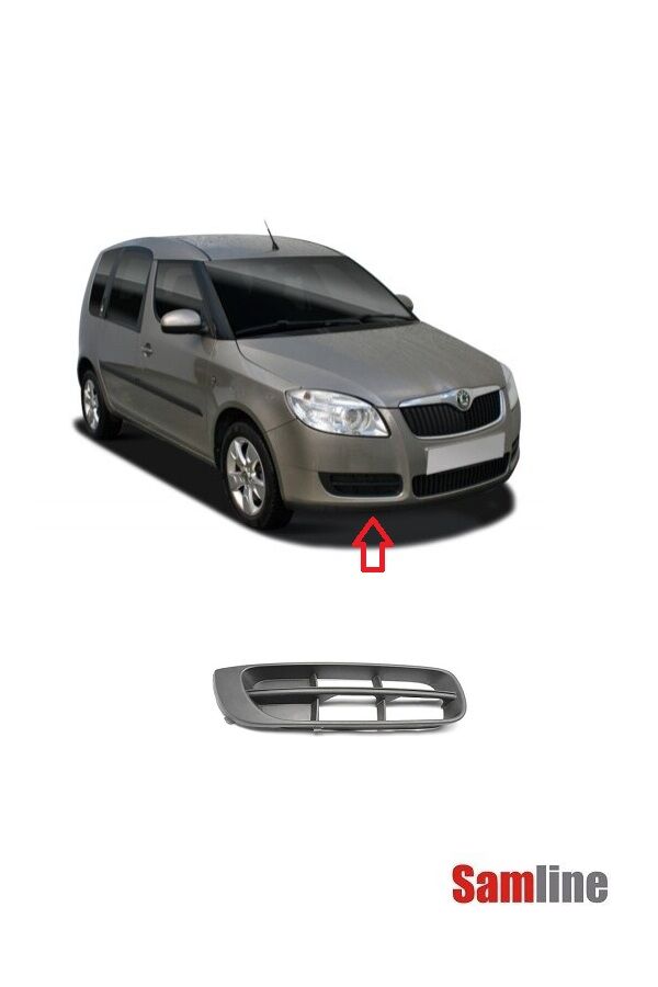 Tampon Kapağı Sağ Sol Set Skoda Fabıa 2008-2010 Roomster 2007-2010