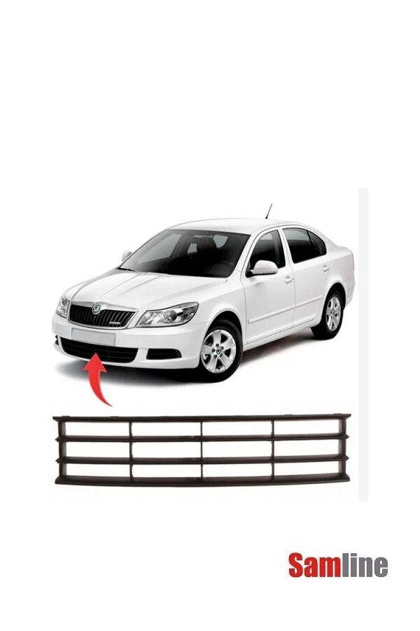 Tampon Orta Izgarası Skoda Octavıa (2009-2012) 1Z0853677C (Tampon Orta Panjuru)