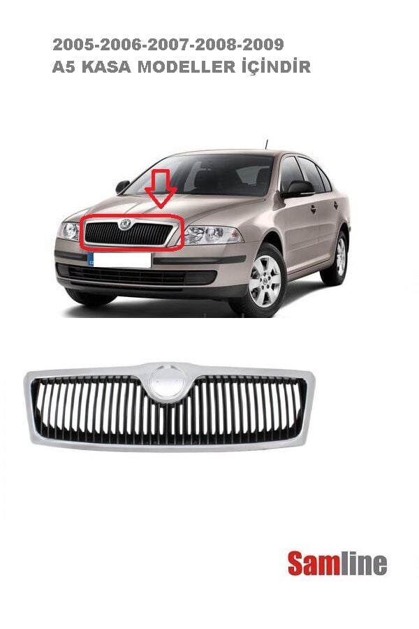 Panjur Ön Komple Skoda Octavıa (2005-2009) 1Z0853661-1Z0853668
