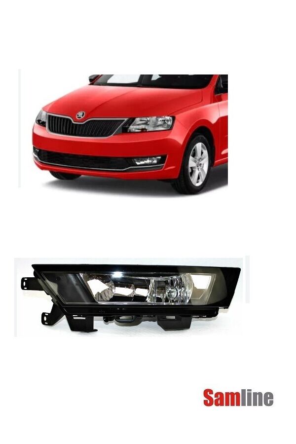 Sis Farı Sol Skoda Rapid (2017-2018) 5JA941699D