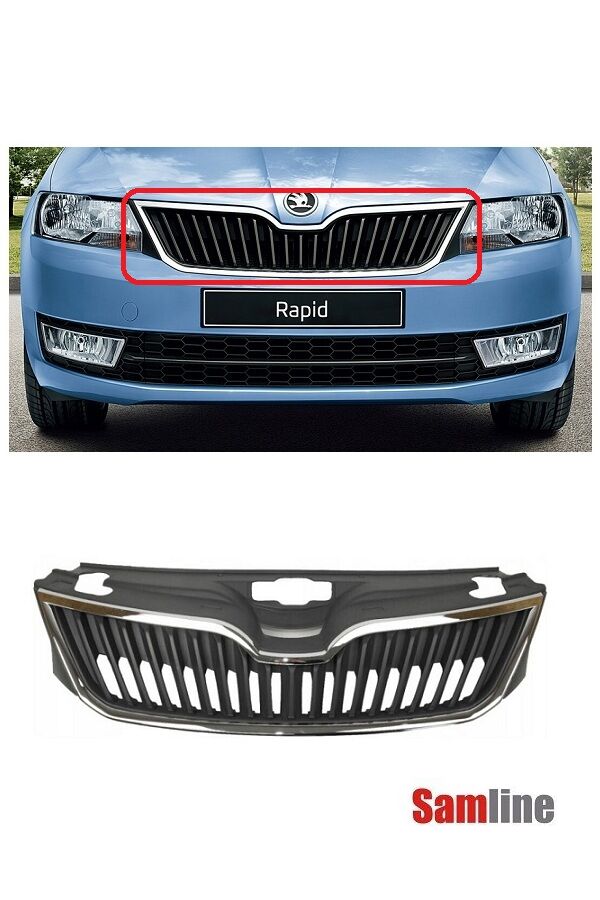 Panjur Ön Komple Skoda Rapid (2013-2016) 5J0853668-5J0853607