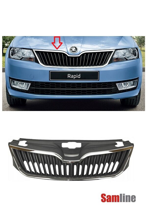 Panjur Ön Komple Skoda Rapid (2012-2016) 5JA853668-5JA853607