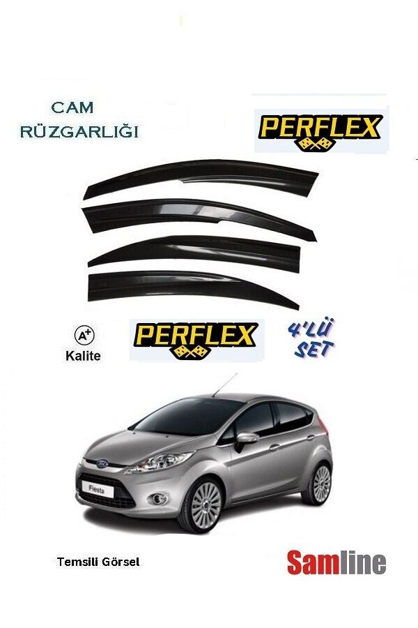 Cam Rüzgarlığı 4'lü Set Ford Fiesta (2009-2012)