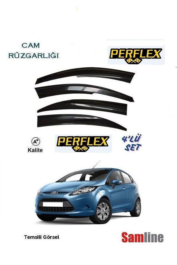 Cam Rüzgarlığı 4'lü Set Ford Fiesta (2009-2012)