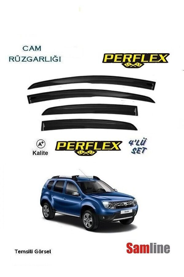 Cam Rüzgarlığı 4'lü Set Dacıa Duster (2010-2017)