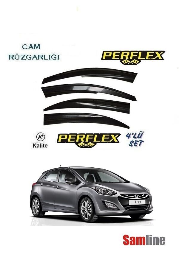Cam Rüzgarlığı 4'lü Set Hyundai İ30 (2012-2016) PERFLEX