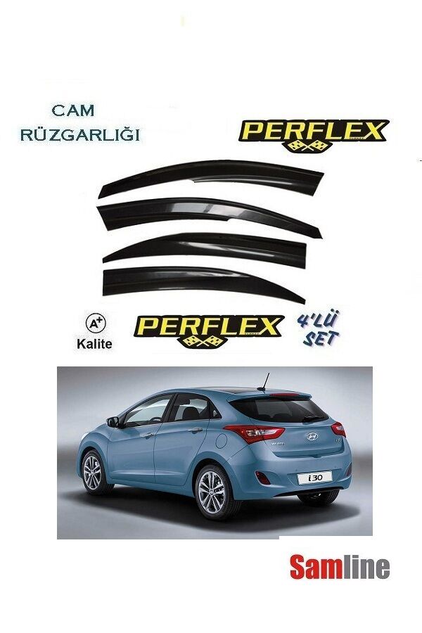 Cam Rüzgarlığı 4'lü Set Hyundai İ30 (2012-2016) PERFLEX