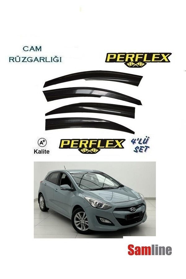 Cam Rüzgarlığı 4'lü Set Hyundai İ30 (2012-2016) PERFLEX